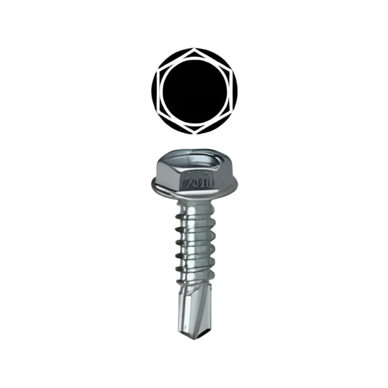 #10 x 5_8' Hex Washer Head Self-Drilling Screws