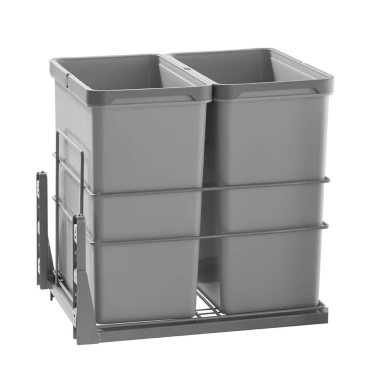 Container Waste Bin Double